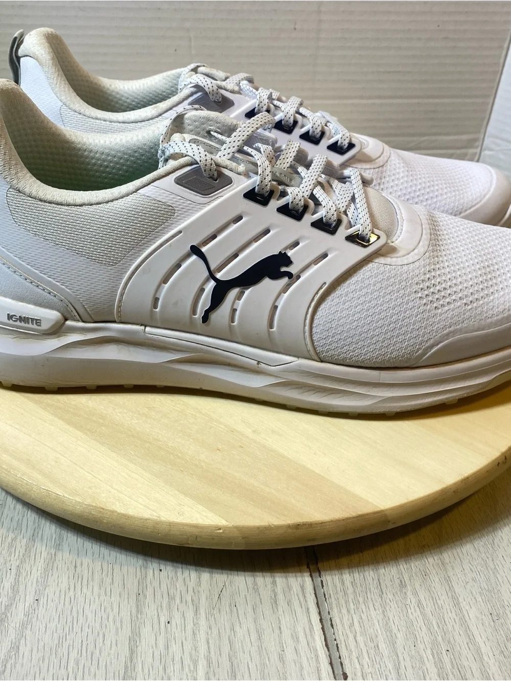 Puma Ignite Elevate 2 Spikeless Golf Shoes White Men’s Size 13 US (310243-07)